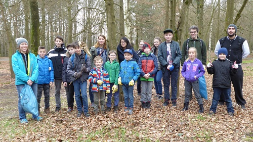 Das TT-Team bei Aktion